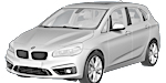 BMW F45 B2543 Fault Code